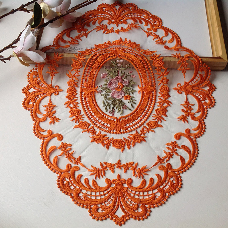 Handmade Crochet Lace Tablecloth Doilies | Skanto