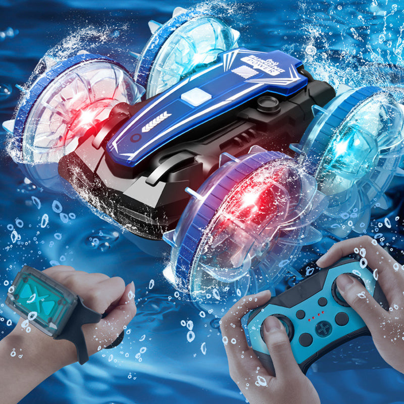 BowLift | RC Land and Water stunt Car with 2 Remote Controls