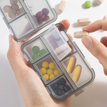 BowLift | Travel Pill Organizer Box (161 Labels for Customization)