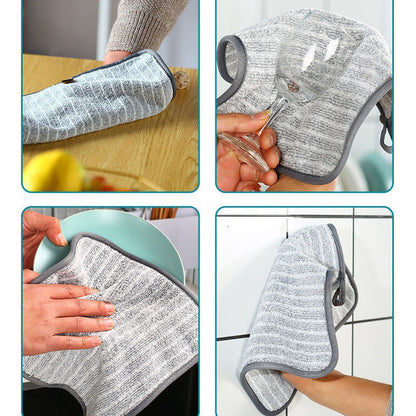Bamboo Reusable Cleaning Dishcloth | Bowlift