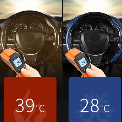 BowLift | Universal Laser Carbon Fiber Pattern Steering Wheel Cover