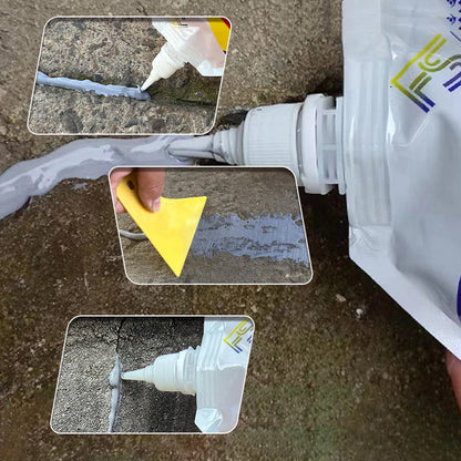 Concrete sealant for waterproof crack repair
