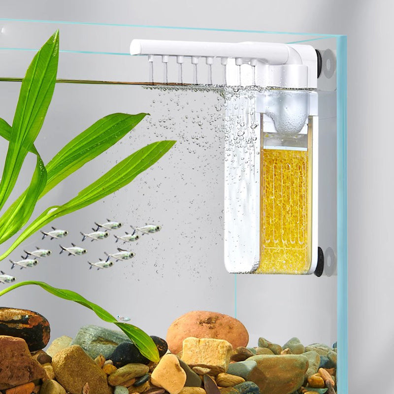 Silent Wall-Mounted Fish Tank Filter | Skanto