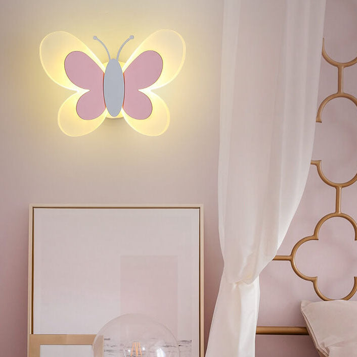 Skanto | LuminoArt – Butterfly-Shaped Creative LED Wall Lamp with 1 Light in Acrylic
