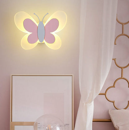 Skanto | LuminoArt – Butterfly-Shaped Creative LED Wall Lamp with 1 Light in Acrylic