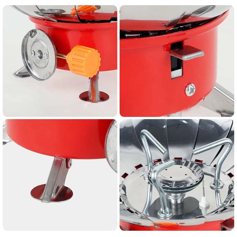 Skanto | Stainless Steel Gas Stove For Outdoor Camping