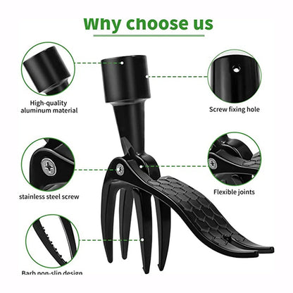 Stainless Steel Adjustable Long Handle Detachable Weed Puller | Kalsten