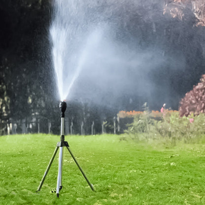 Automatic rotating tripod sprinkler | Bowlift