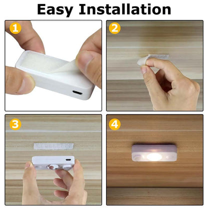BowLift | LED Motion Sensor Spotlight - 4 pcs
