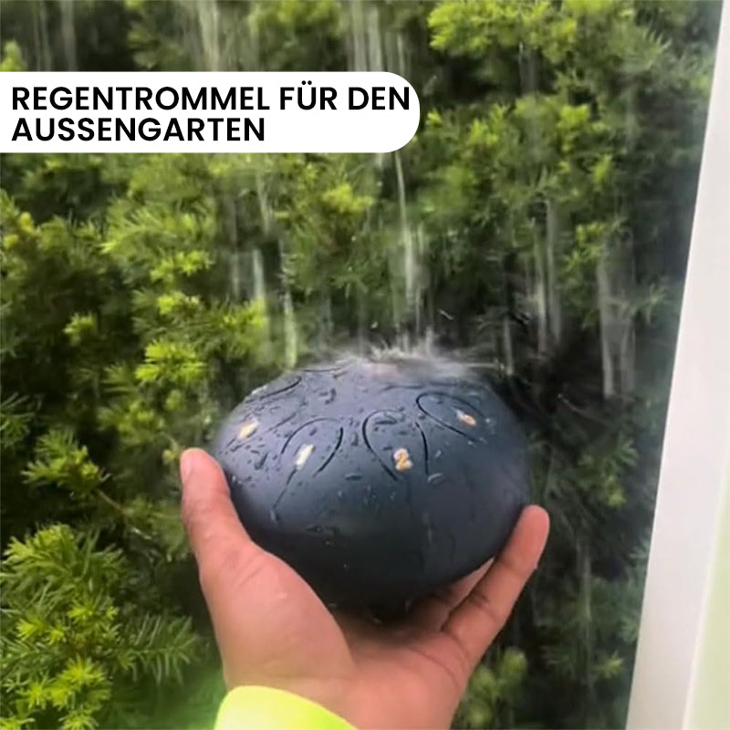 BowLift | Rain drum as garden instrument