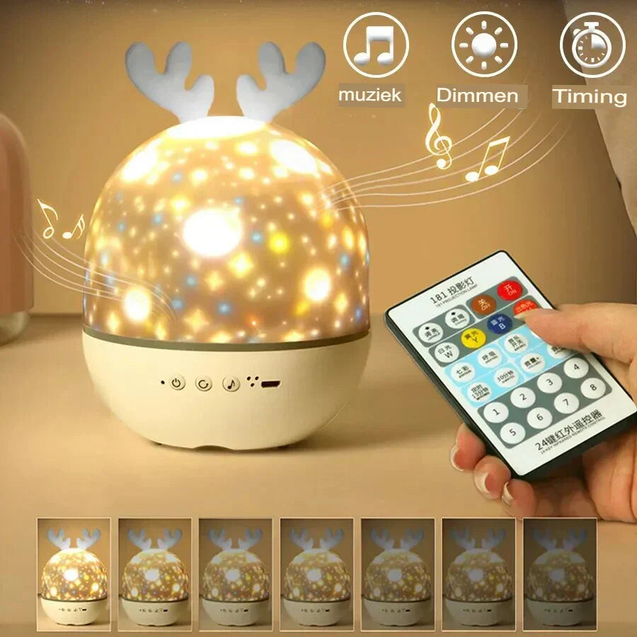 Skanto | Kids' Night Light with Unique Pattern