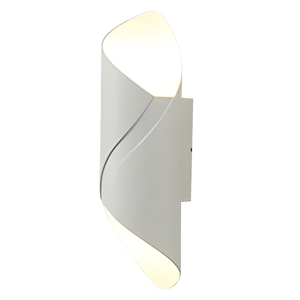 BowLift | Wall light modern black aluminium outdoor sconce