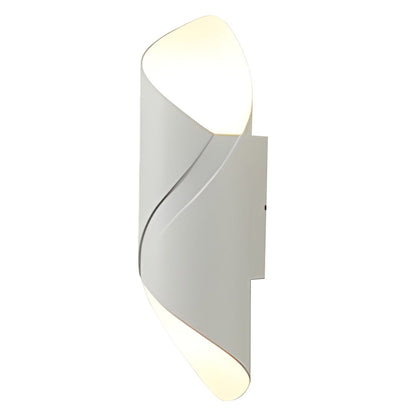 BowLift | Wall light modern black aluminium outdoor sconce