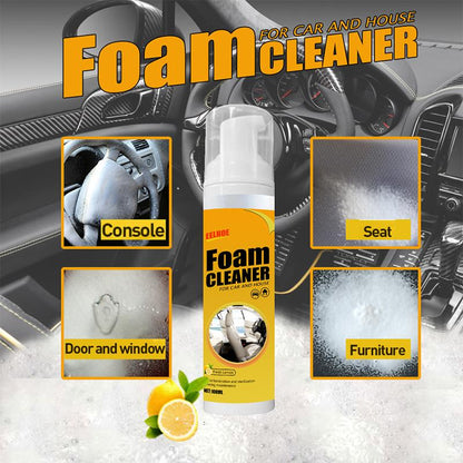 Foam cleaning spray