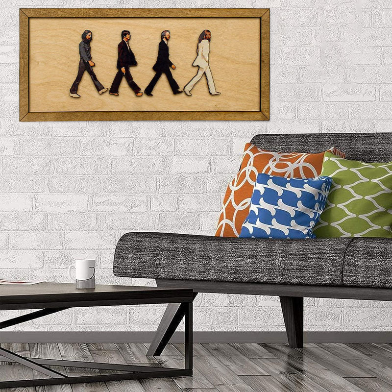 Skanto | The Beatles Framed Abbey Road Portrait