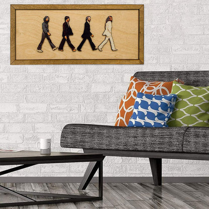 Skanto | The Beatles Framed Abbey Road Portrait