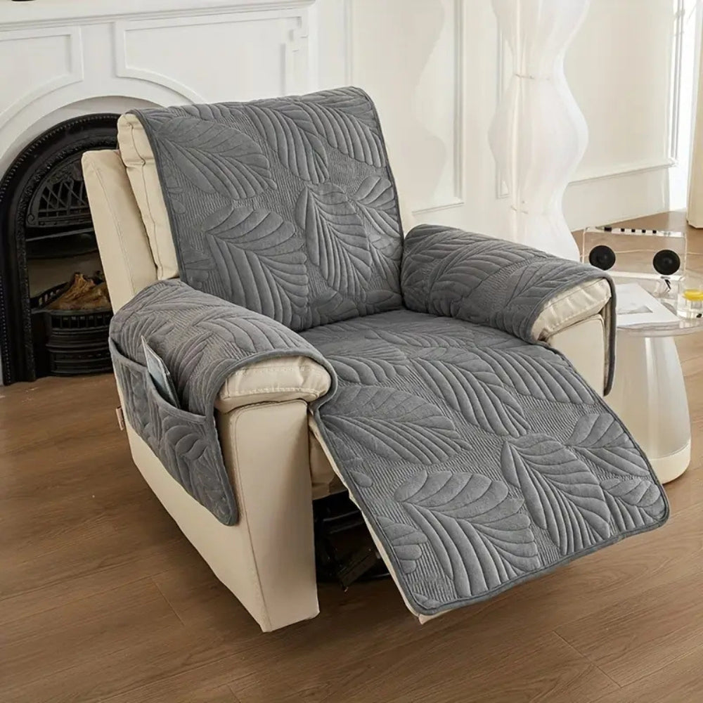 BowLift | Verdant Leaf Pattern Recliner Cover