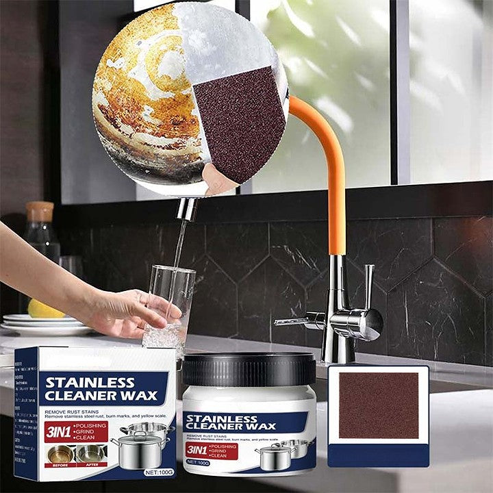 Brehn | Magic Nano Stainless Steel Cleaning Paste Wax