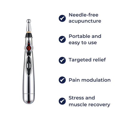 Drug-Free Massage Therapy – Multi-Head Design – Stress and Muscular Recovery Skanto