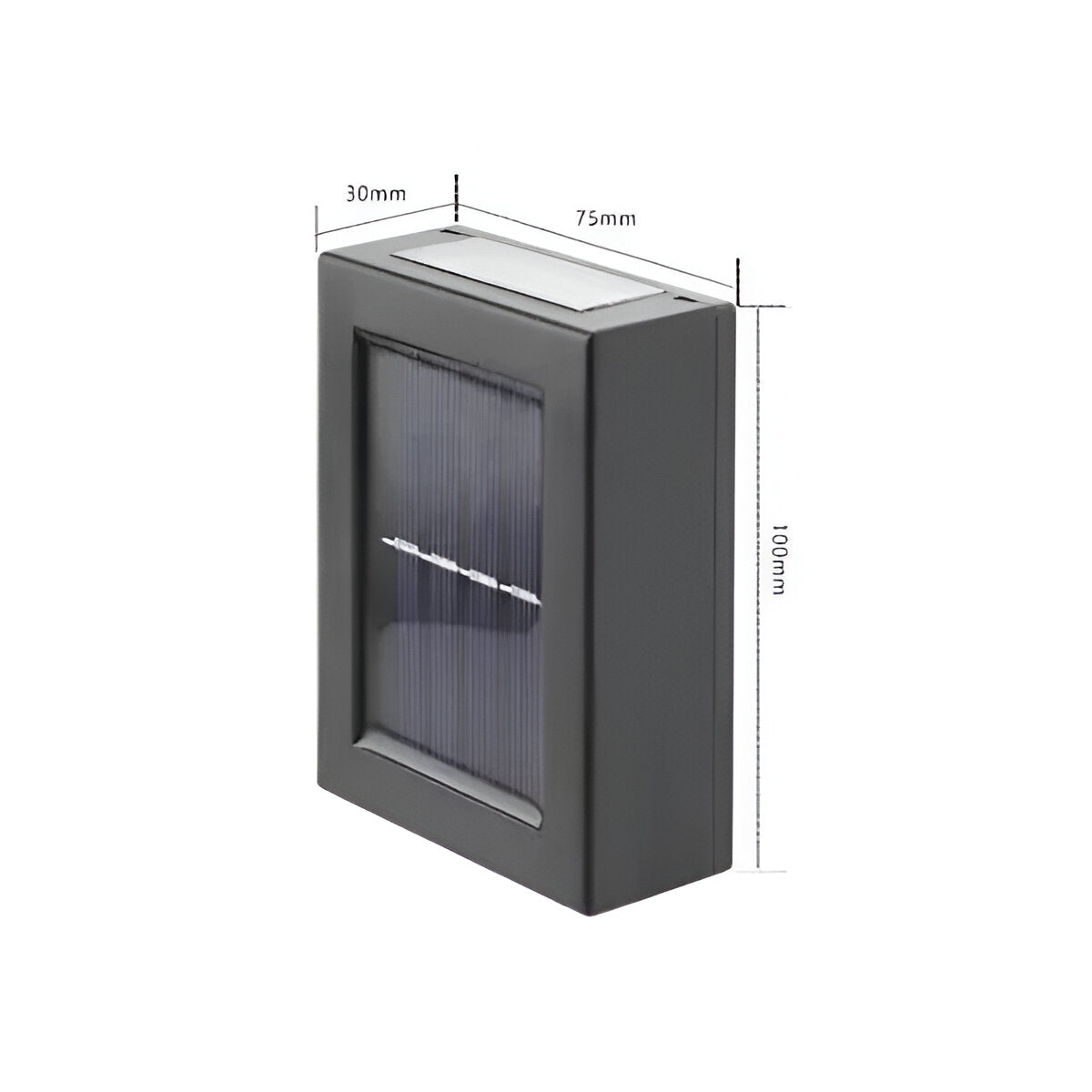 Brehn | Solar Outdoor Lamp LED IP65 waterproof Black