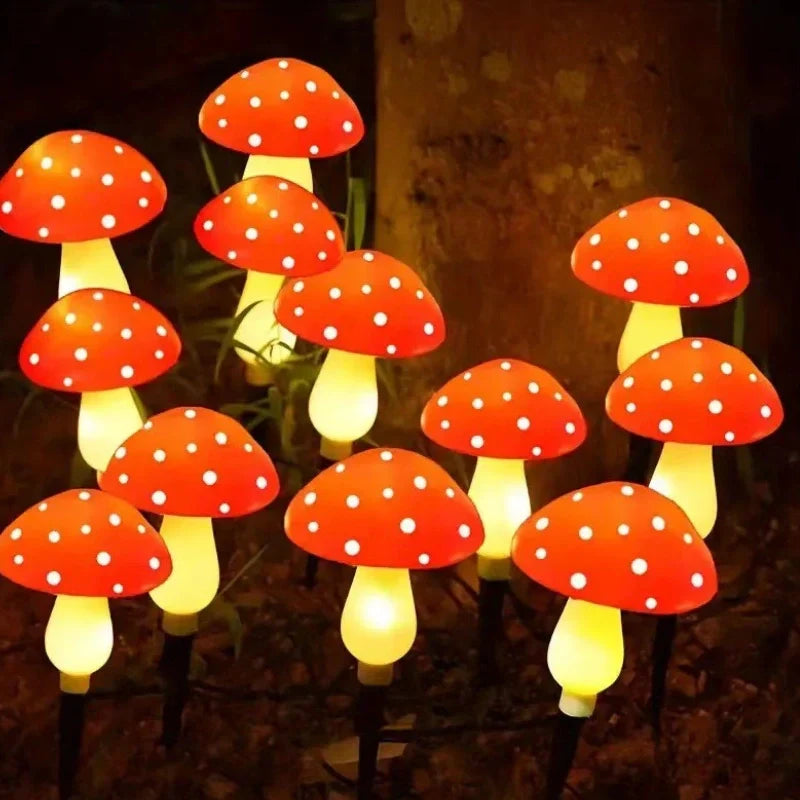 BowLift | MoonlitMushrooms Solar Garden Lights