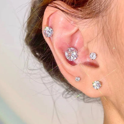 Skanto | Magnetic Zircon Stud Ear Clip