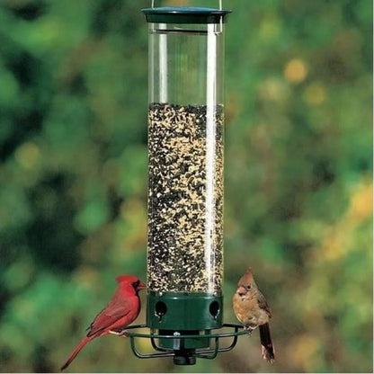 BowLift | Squirrel-Proof Bird Feeder – 5lb Seed Tube with 4 Ports