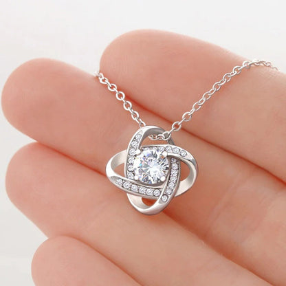 Skanto | To My Dear Daughter Knot Necklace