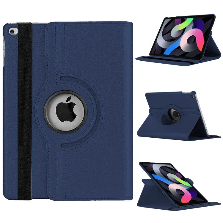BowLift | 360-Degree Rotating Smart Leather Stand Case for iPad – Auto Sleep/Wake, Protective Cover