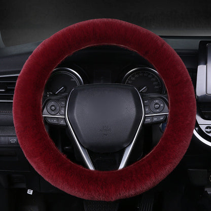 Universal Plush Car Steering Wheel Cover | Karnz