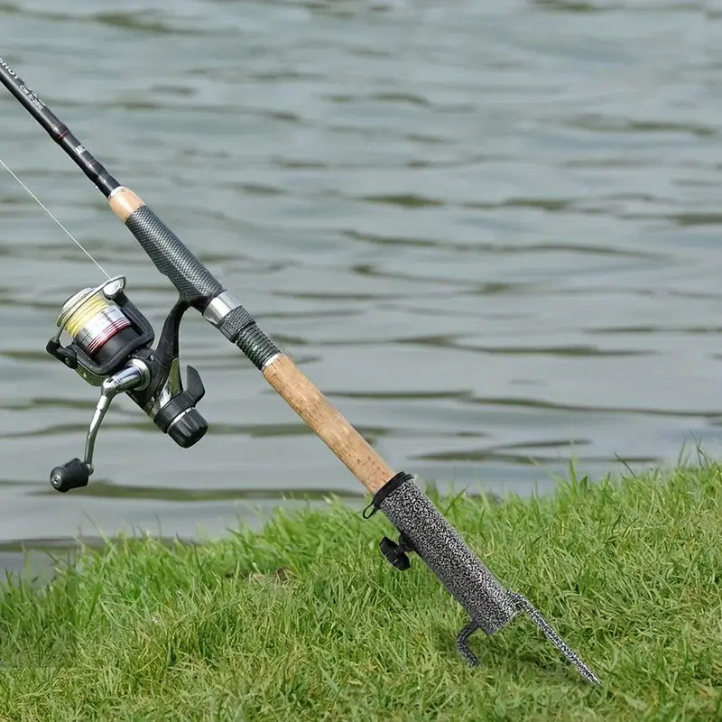 BowLift | Heavy-Duty Adjustable Spiral Ground Anchor Umbrella Holder