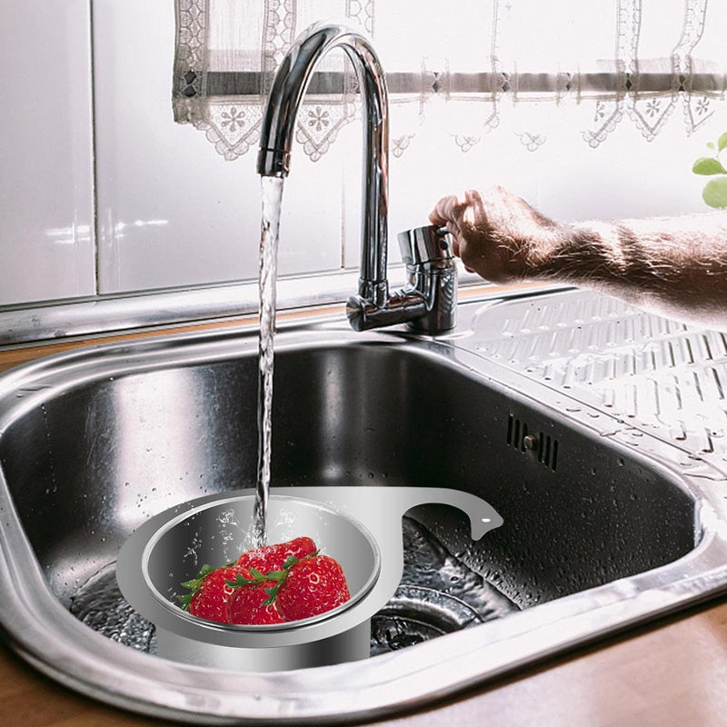 BowLift | Stainless Steel Swan Sink Drain Basket