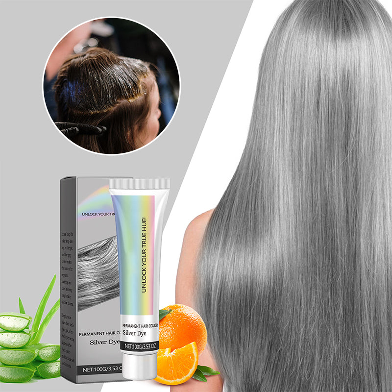 Skanto | 2-in-1 Natural Essence Extract Silver Hair Color