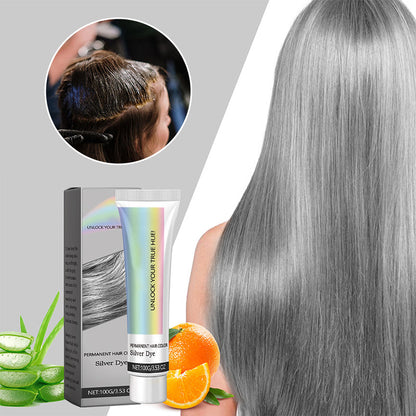 Skanto | 2-in-1 Natural Essence Extract Silver Hair Color