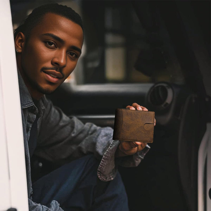 Skanto | Genuine Leather Anti-Theft Card Holder