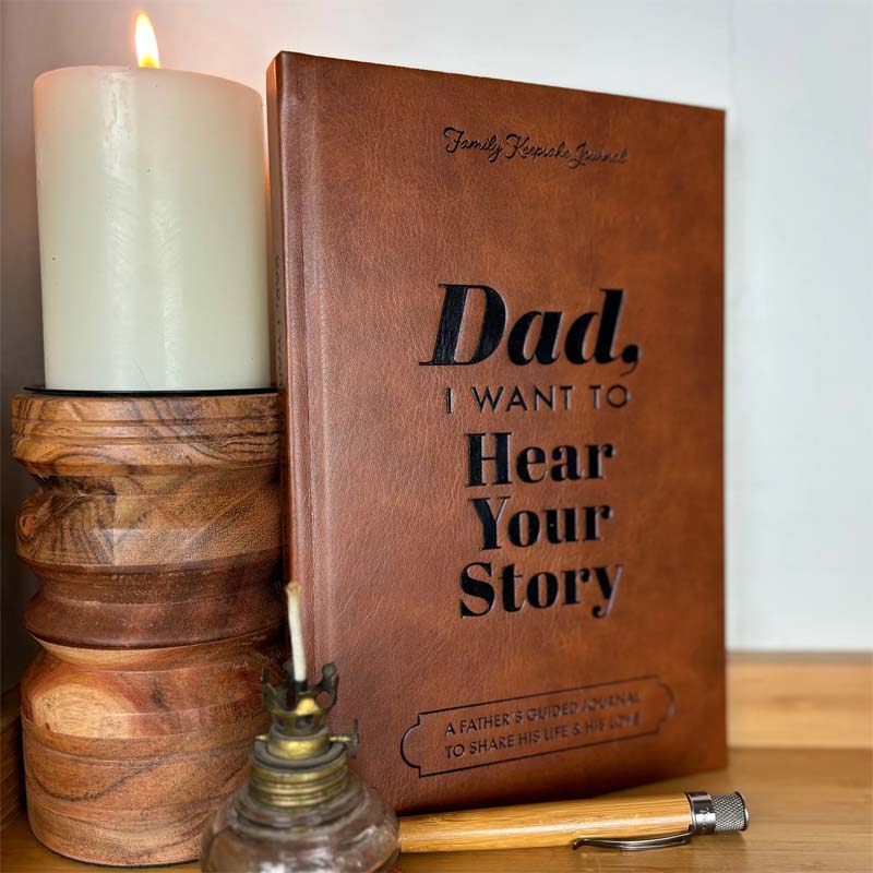 Skanto | Dad, I Want to Hear Your Story | Legacy Edition Book | Over 250 Questions