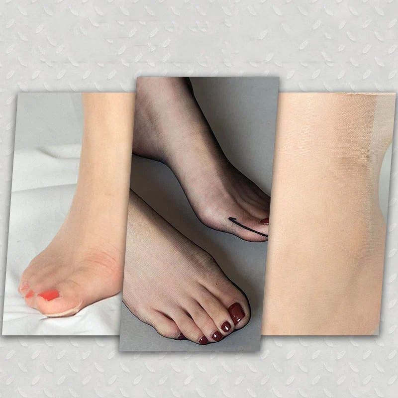 Kalsten | Invisible, non-slip crystal silk socks