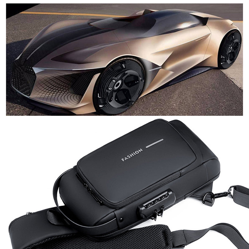 BowLift | Theft-proof shoulder bag with USB charging port