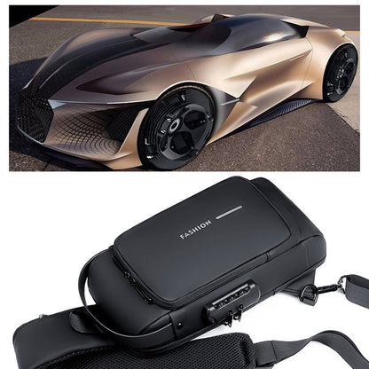 BowLift | Theft-proof shoulder bag with USB charging port