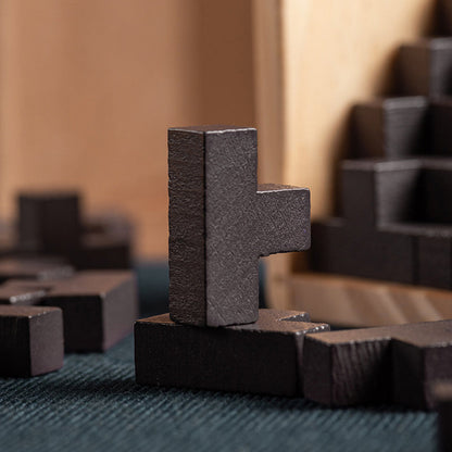Wooden Brain Teaser Game