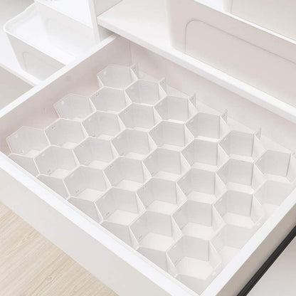 Honeycomb Drawer Divider Organization