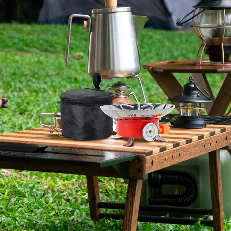 Skanto | Portable Stainless Steel Gas Stove for Outdoor Camping