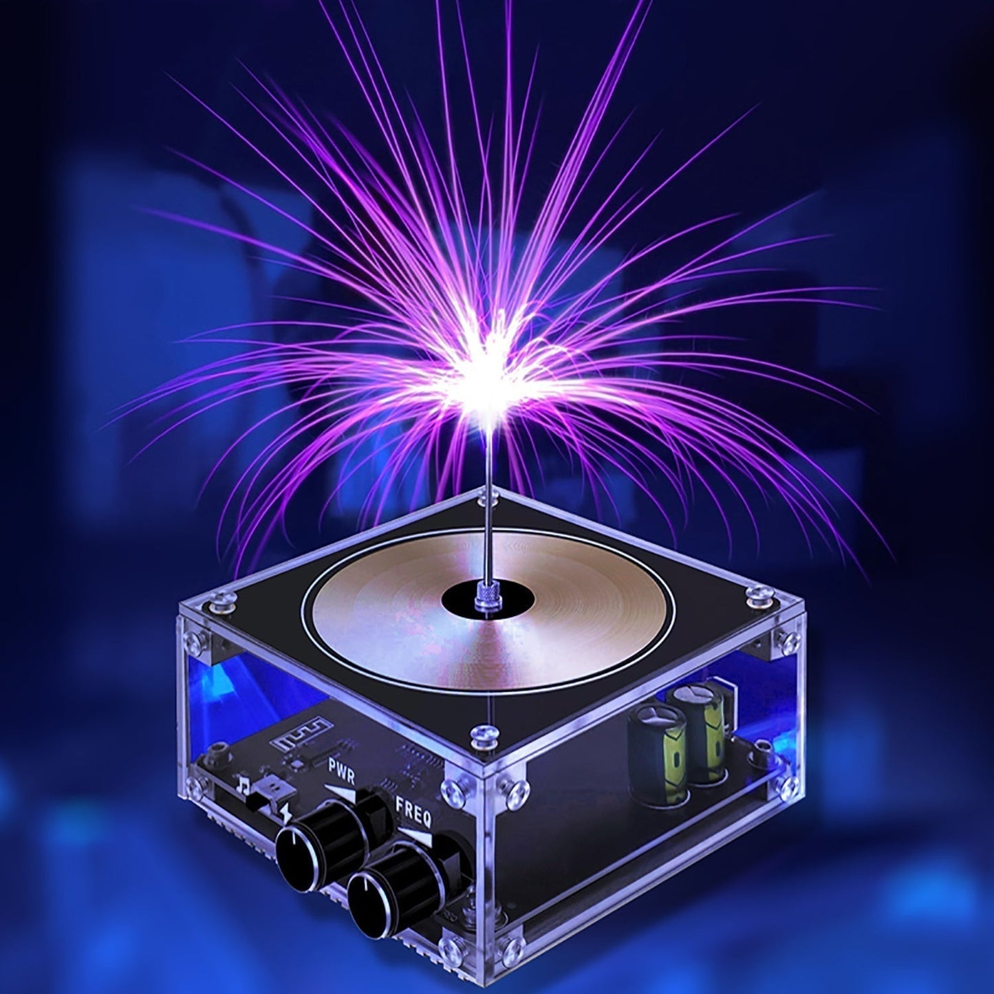 Skanto | Multifunctional Tesla Music Speaker | Plasma Lightning Speaker | Wireless Bluetooth Sound