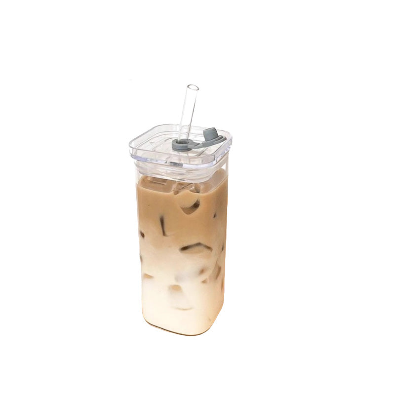 Skanto | Square Tumbler with Lid & Straw