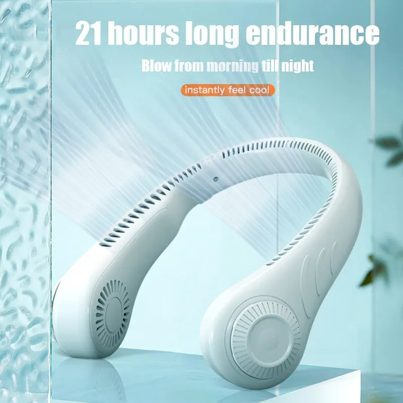 BowLift | Portable Neck Fan with 360 Cooling Airflow