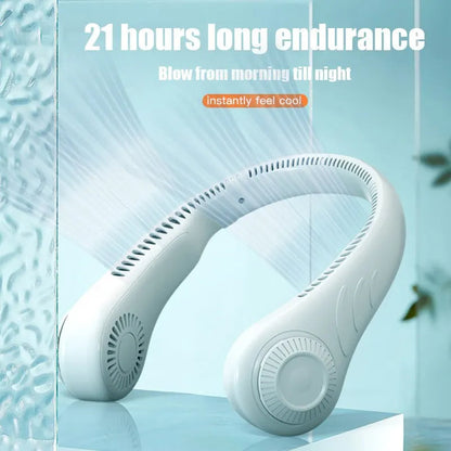 BowLift | Portable Neck Fan with 360 Cooling Airflow