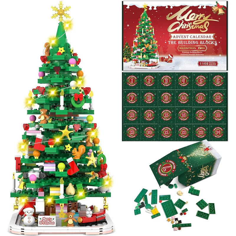 Skanto | 2025 Christmas Building Blocks Gift Box