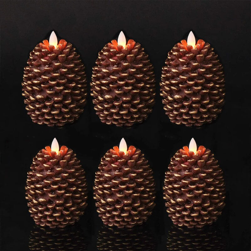 BowLift | Pinecone & Tree LED Candles