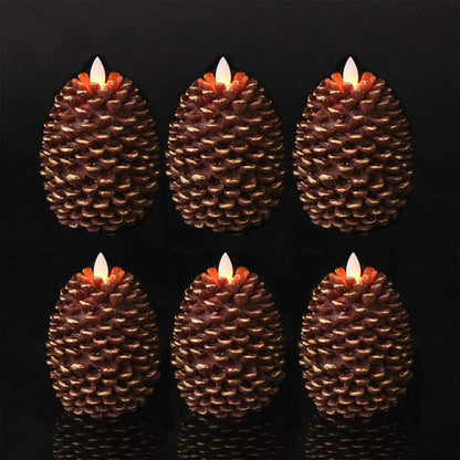 BowLift | Pinecone & Tree LED Candles