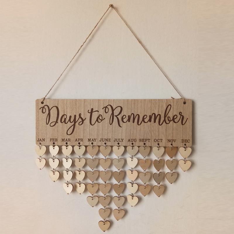 Skanto | Wooden Calendar Board